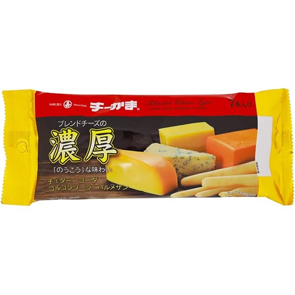 Amazon | 丸善 チーかま濃厚チーズ 4束(104g)×10袋 | 丸善